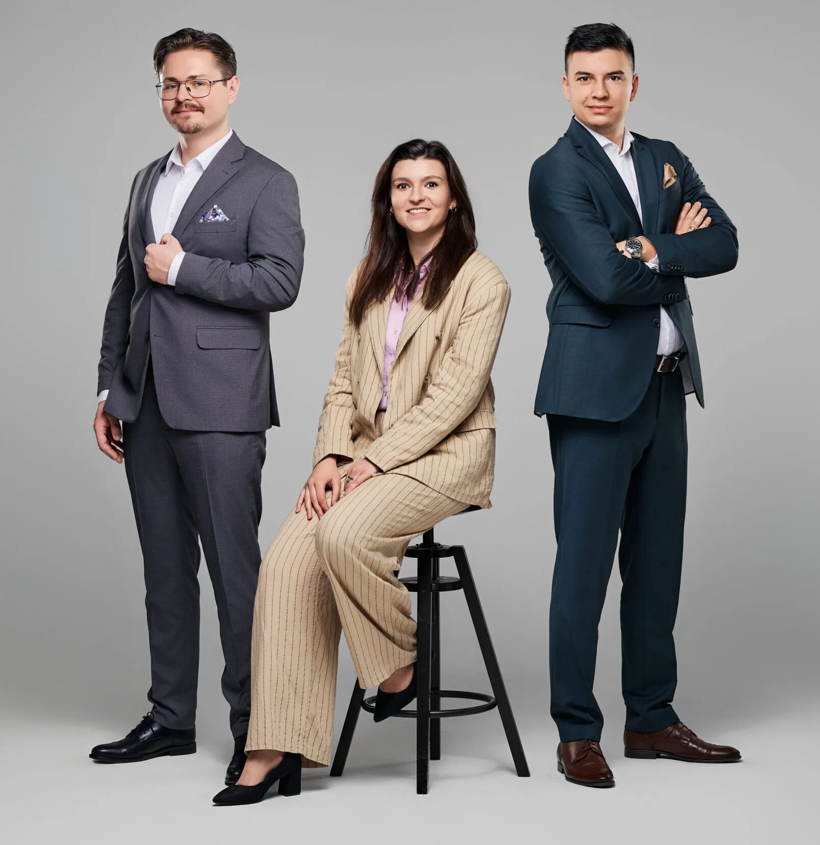 Zespół kancelarii prawnej CreatiLaw w biurze